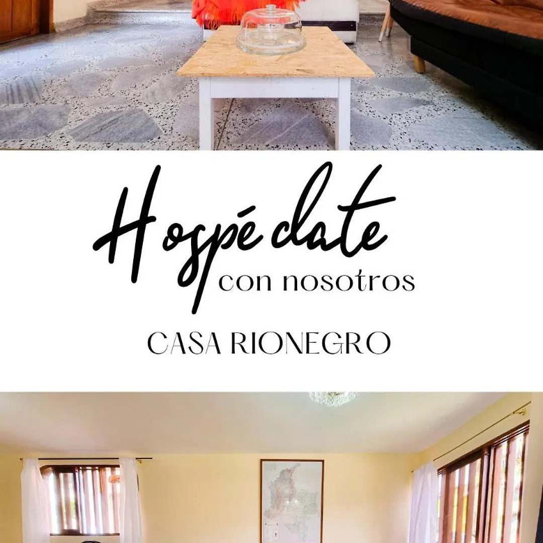 Pensión Hotel Casa Confortable En Rionegro - A 10 Min Del Aeropuerto