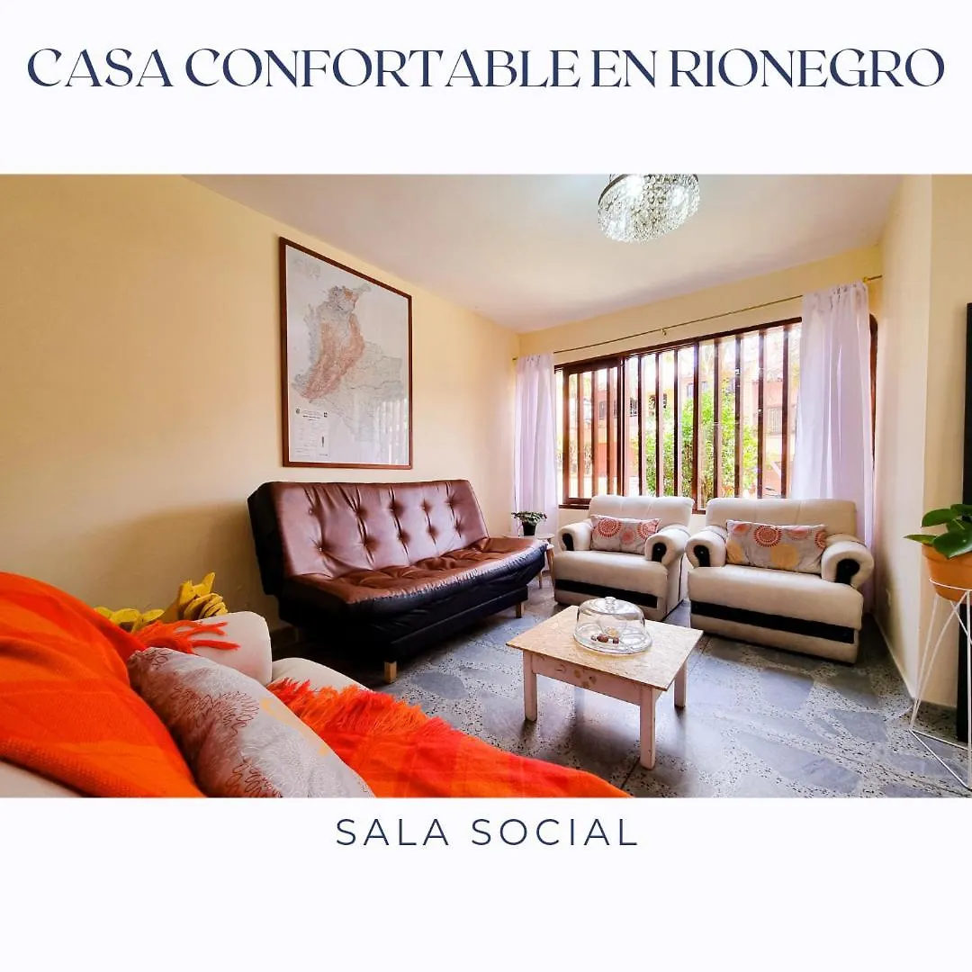Hotel Casa Confortable En Rionegro - A 10 Min Del Aeropuerto Pensión