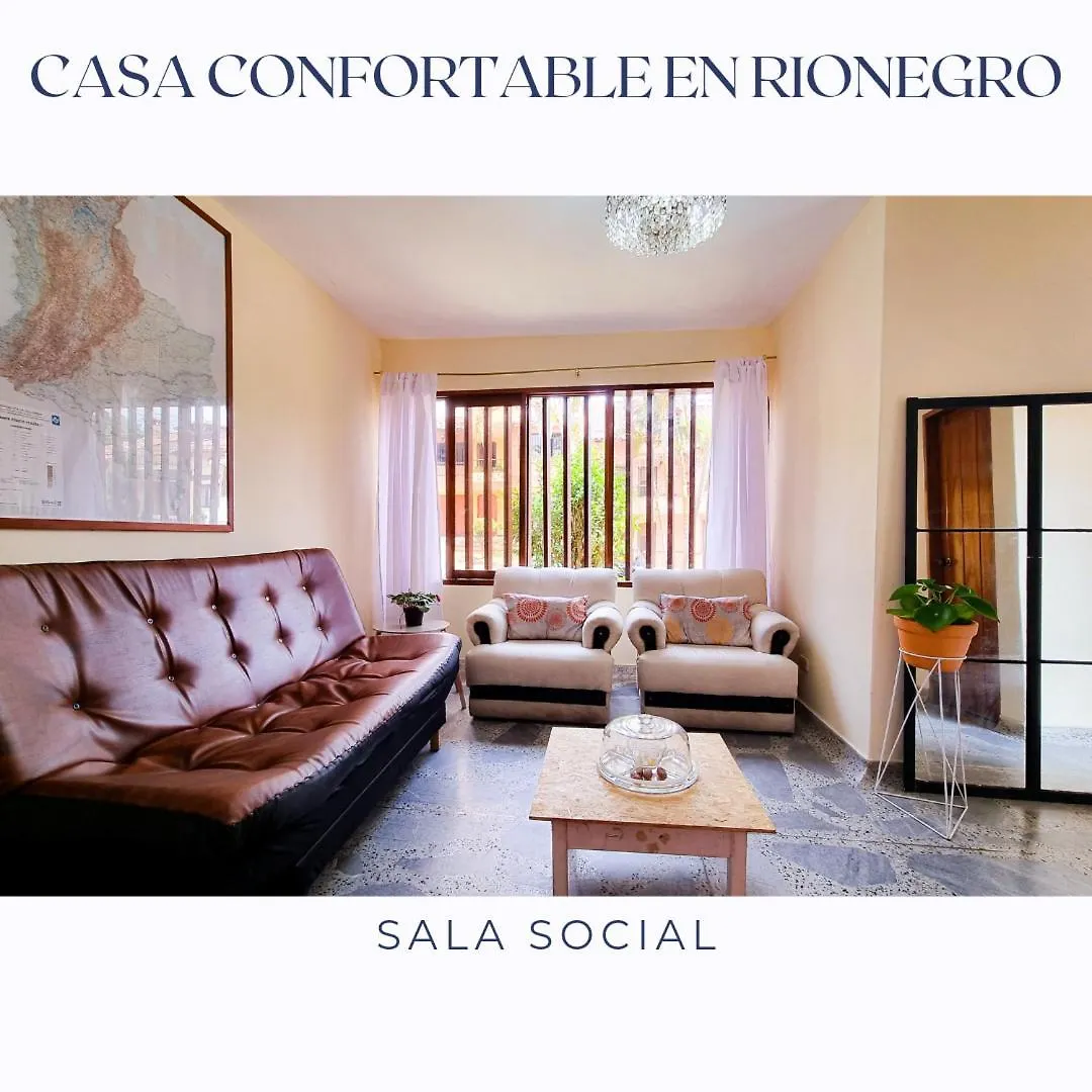 Hotel Casa Confortable En Rionegro - A 10 Min Del Aeropuerto Pensión