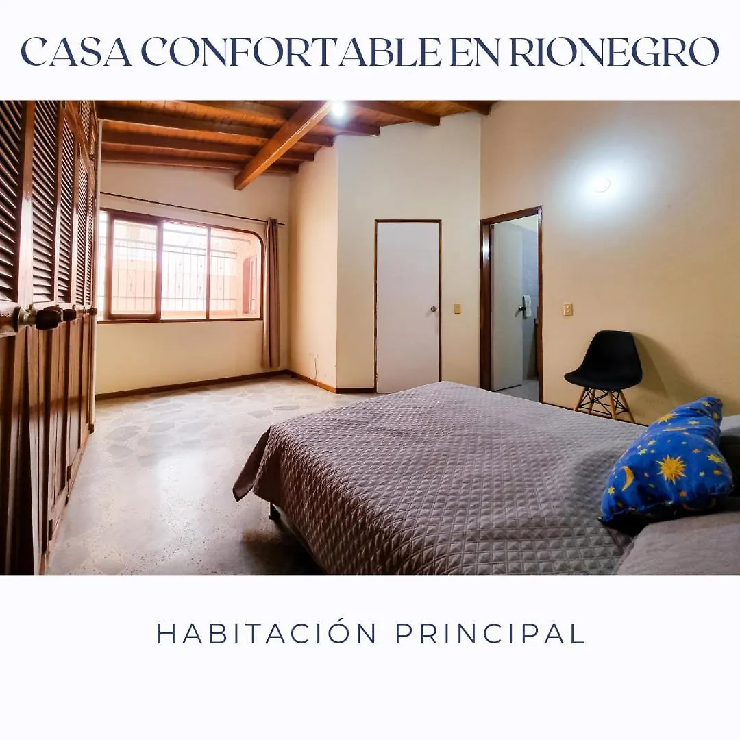 Pensión Hotel Casa Confortable En Rionegro - A 10 Min Del Aeropuerto