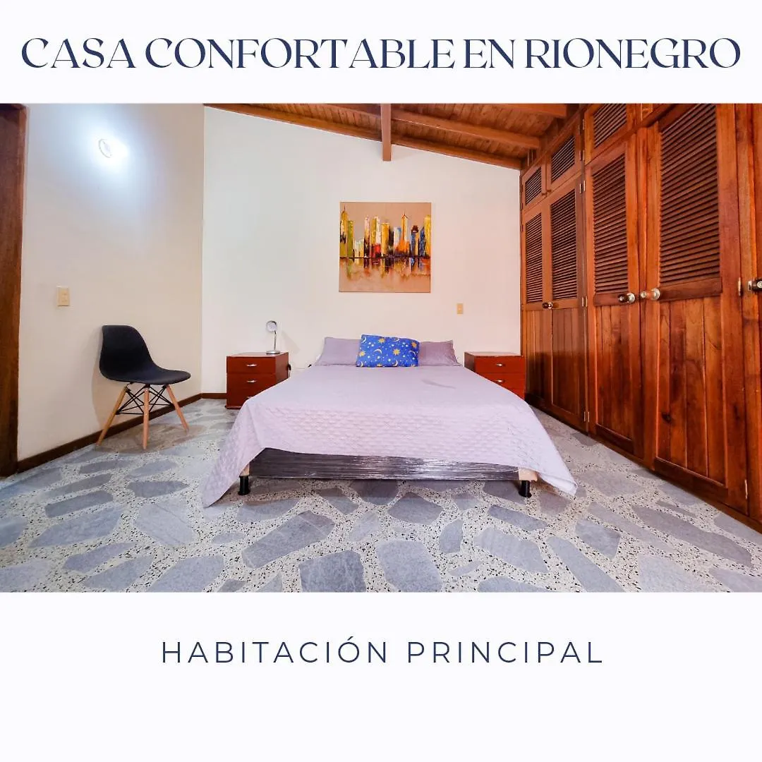 Pensión Hotel Casa Confortable En Rionegro - A 10 Min Del Aeropuerto